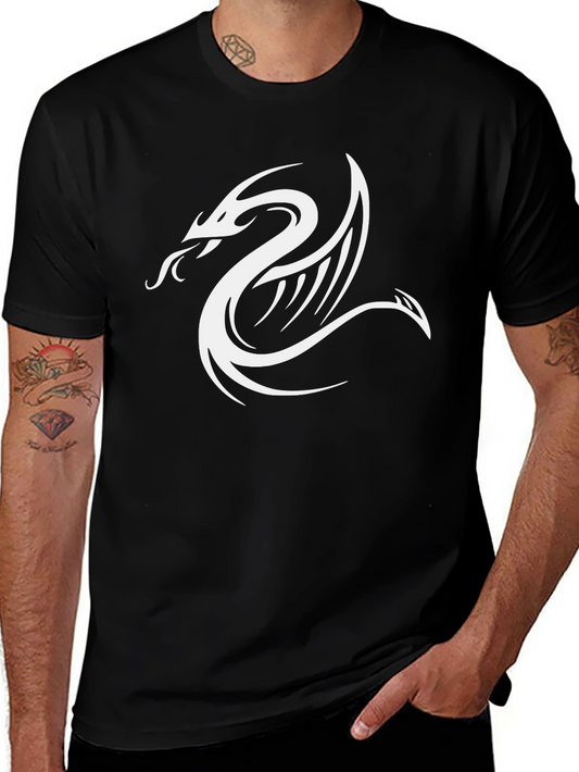 Dragon Graphic Black T-Shirt - Stylish & Unique Design