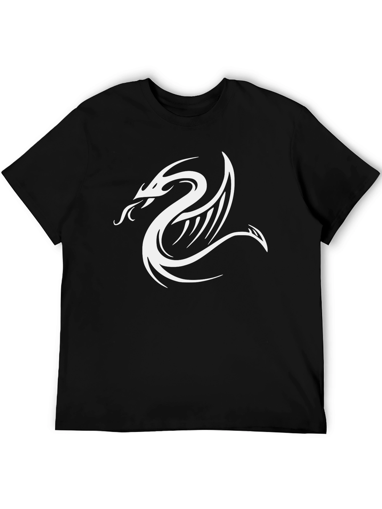 Dragon Graphic Black T-Shirt - Stylish & Unique Design