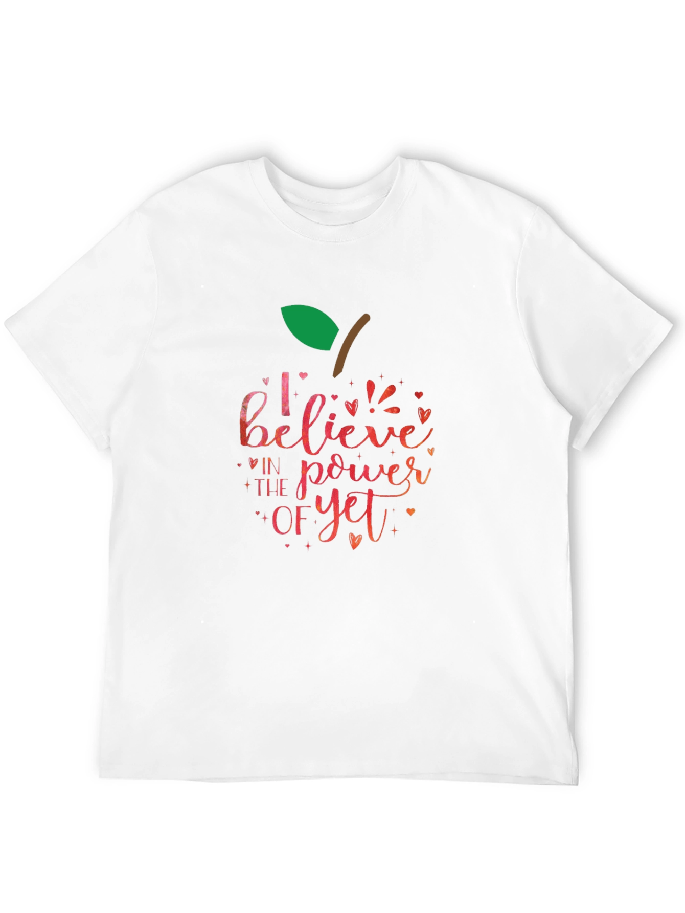 I Believe in the Power of Yet Black T-Shirt