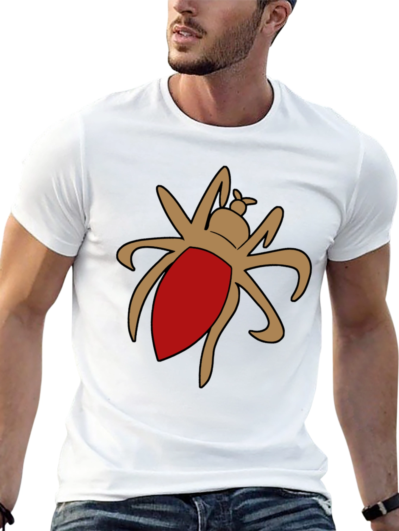 Bug Graphic T-Shirt - Novelty Design