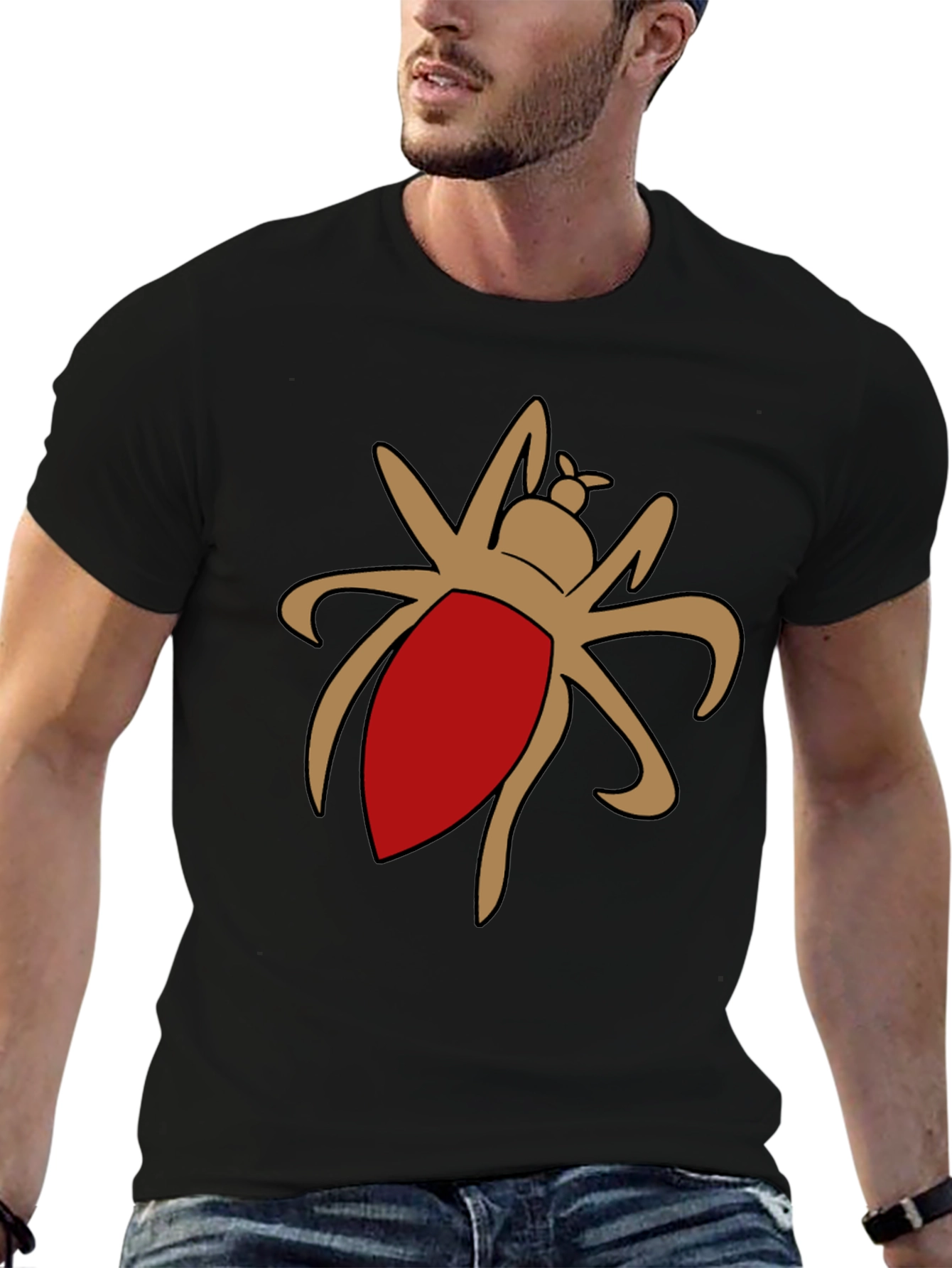 Bug Graphic T-Shirt - Novelty Design