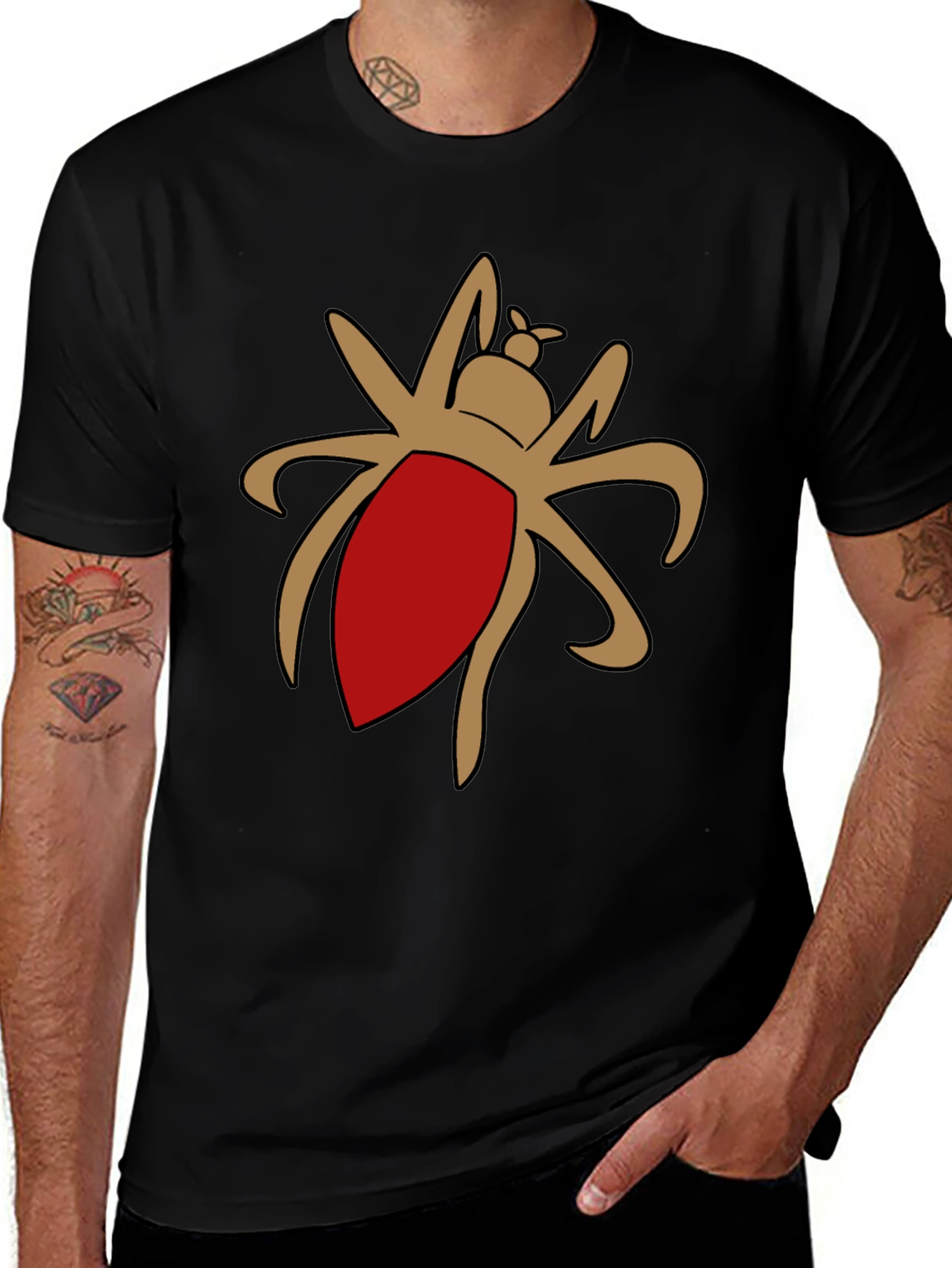 Bug Graphic T-Shirt - Novelty Design