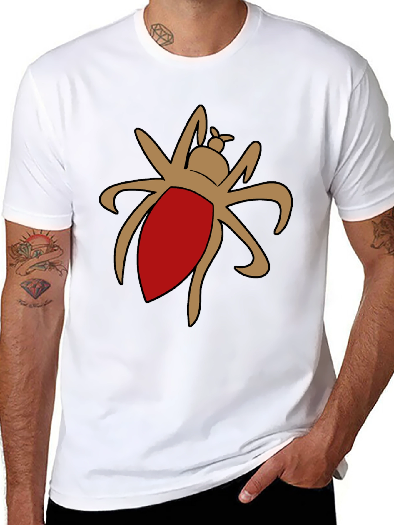 Bug Graphic T-Shirt - Novelty Design