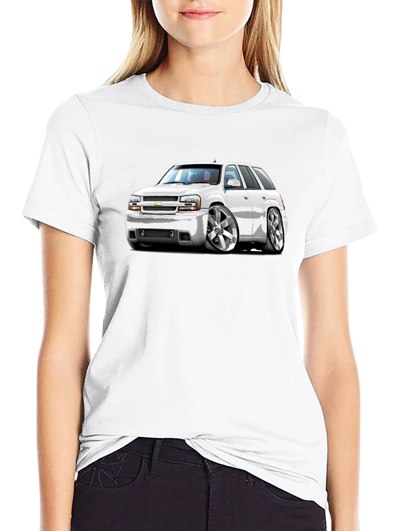 Car Graphic Black T-Shirt