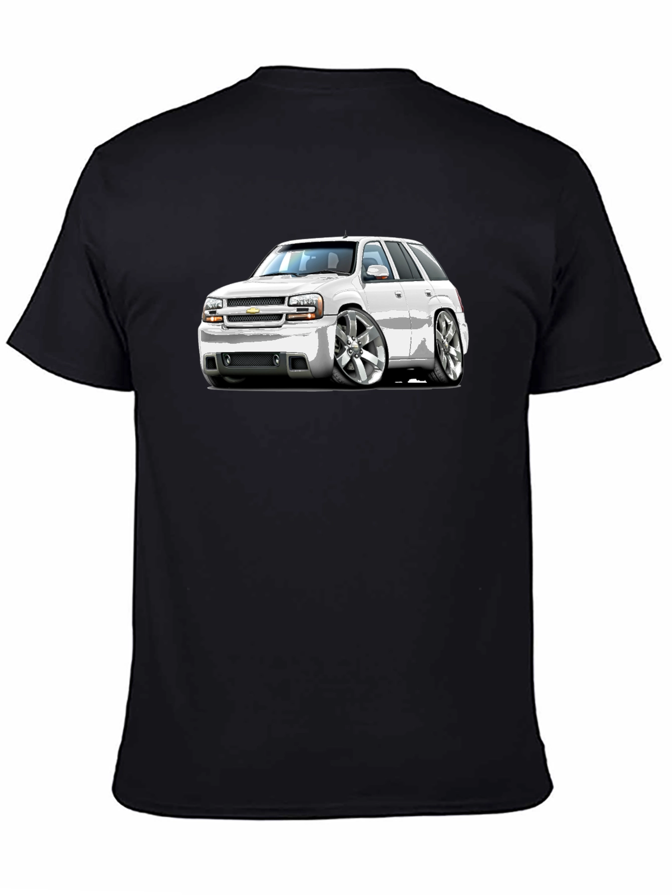 Car Graphic Black T-Shirt