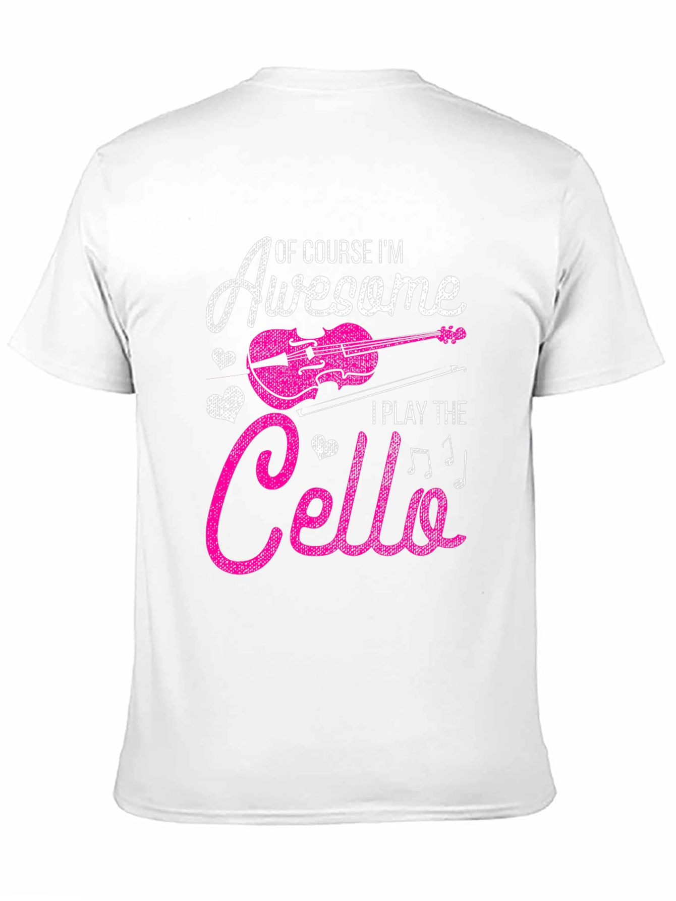 Awesome Cello Player Graphic Tee