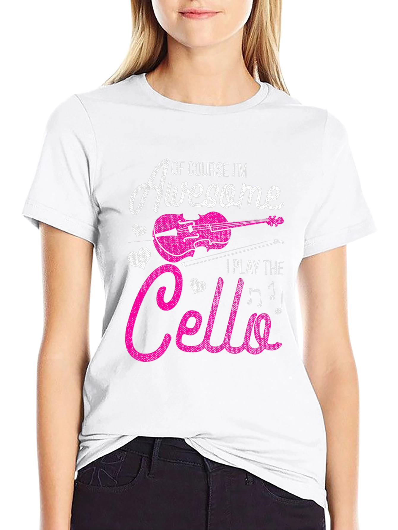 Awesome Cello Player Graphic Tee