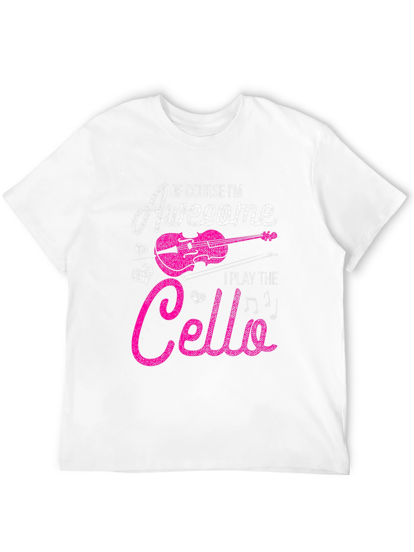 Awesome Cello Player Graphic Tee