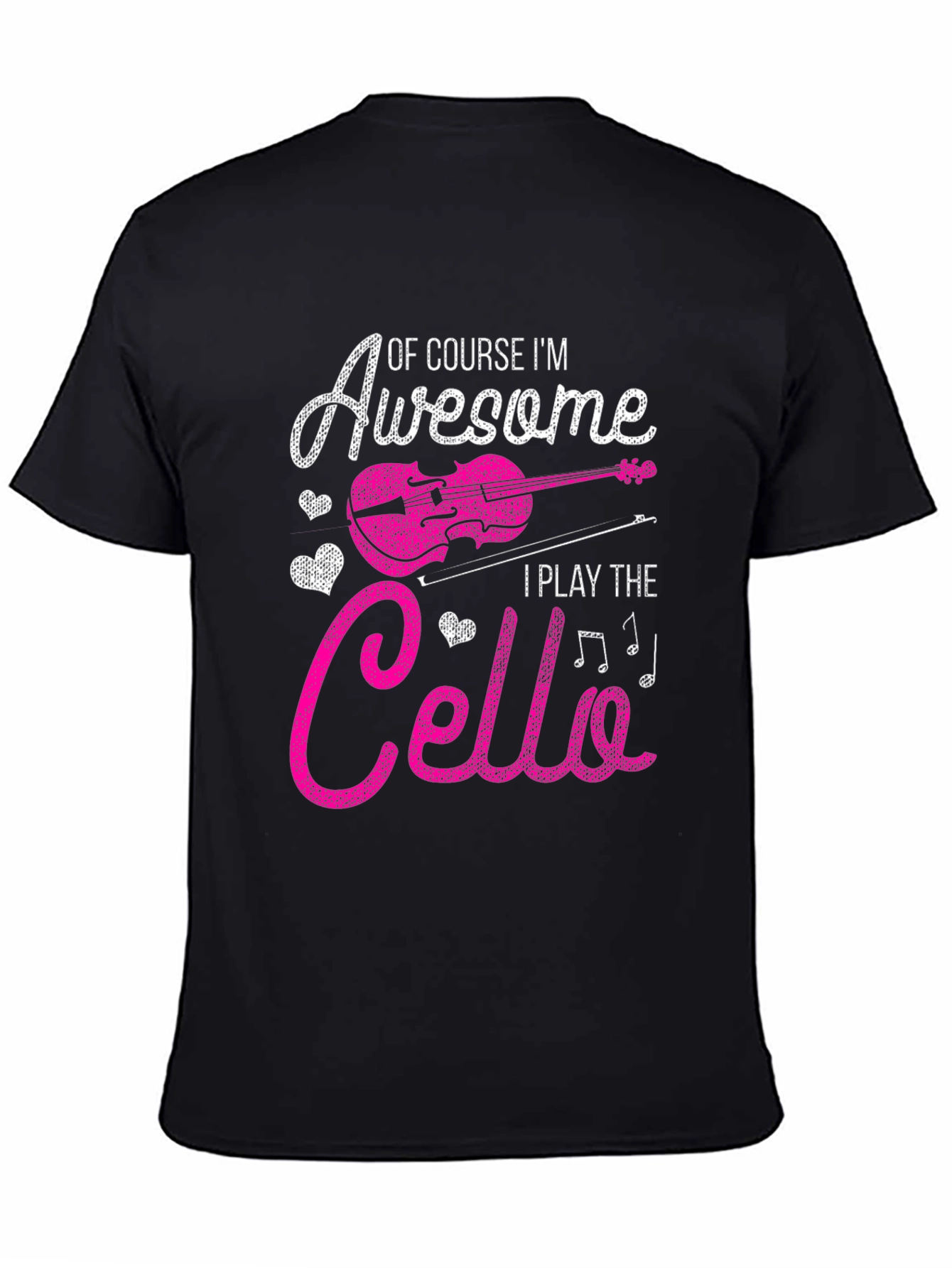 Awesome Cello Player Graphic Tee