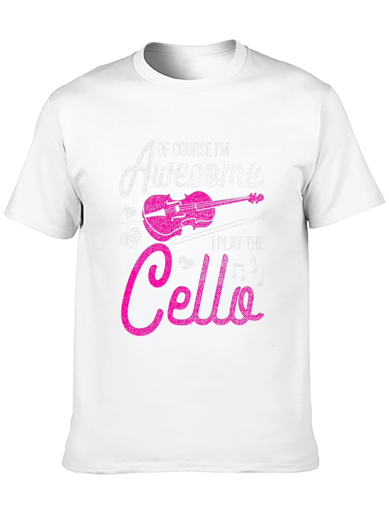 Awesome Cello Player Graphic Tee