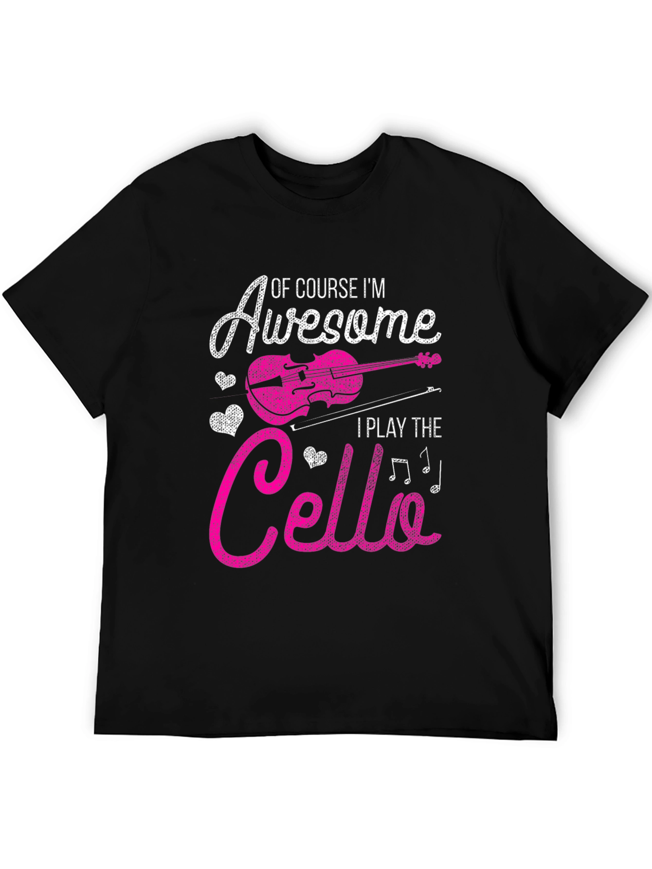 Awesome Cello Player Graphic Tee