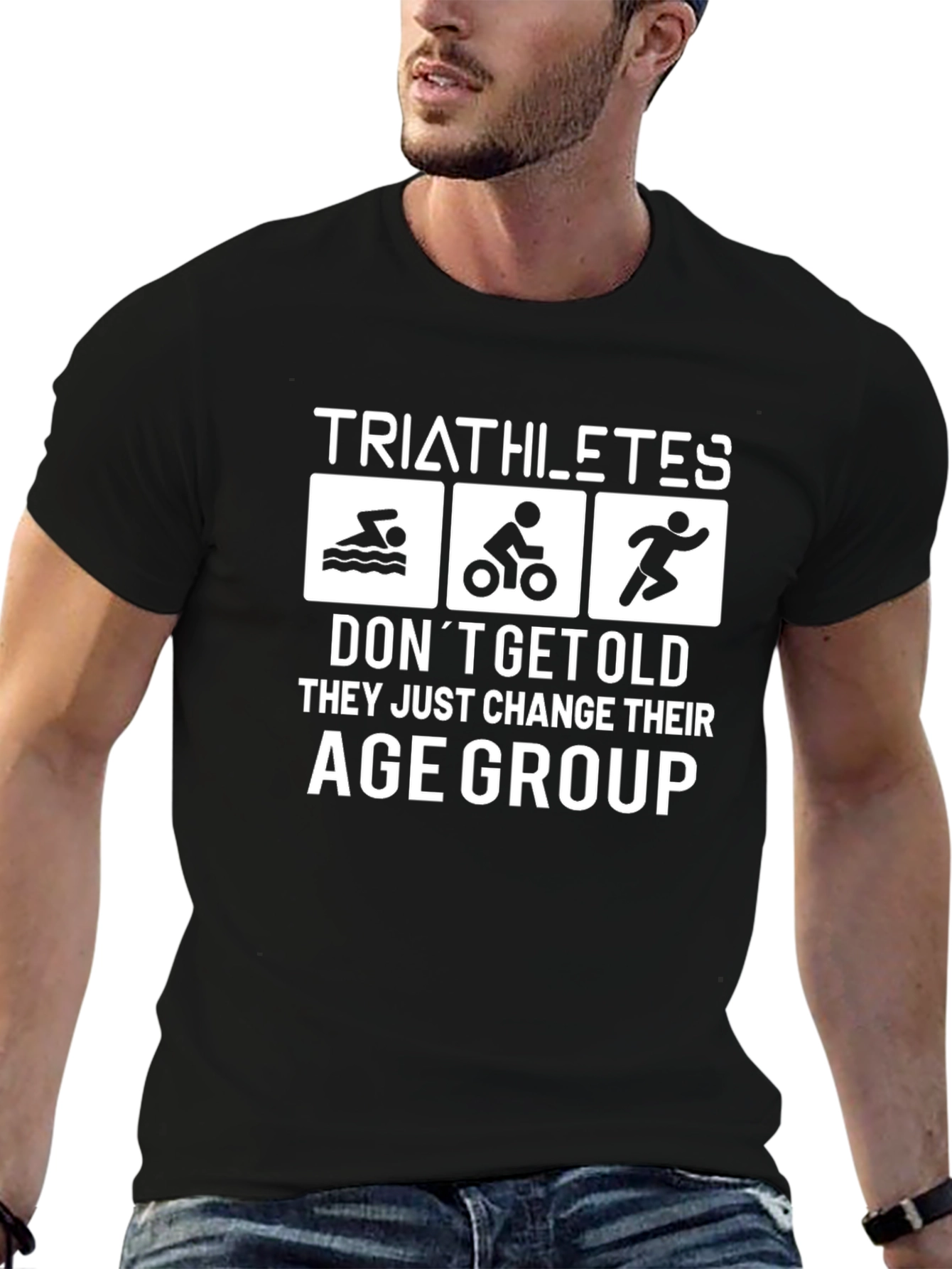 Triathletes Change Age Group T-Shirt