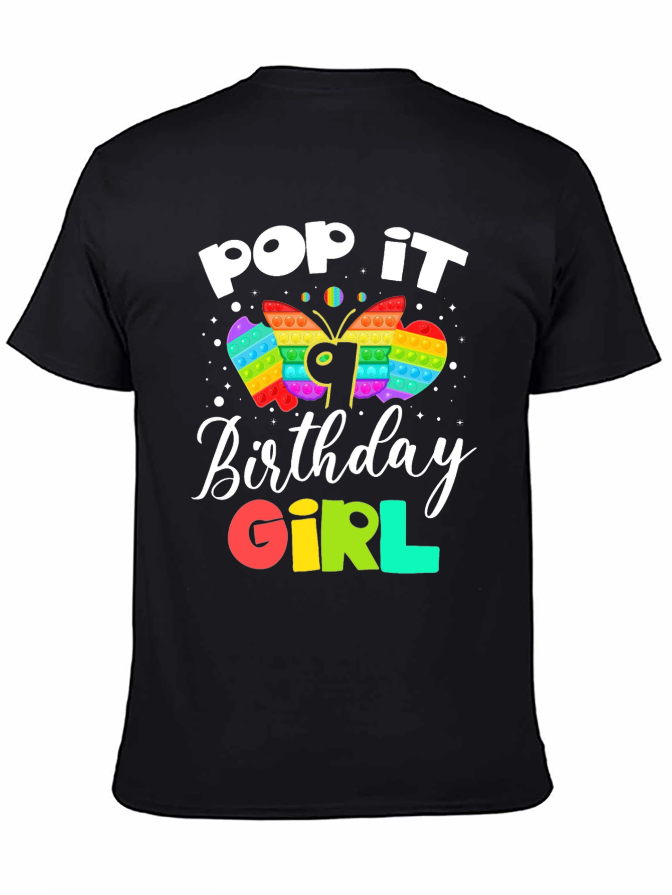 Pop It Birthday Girl T-Shirt