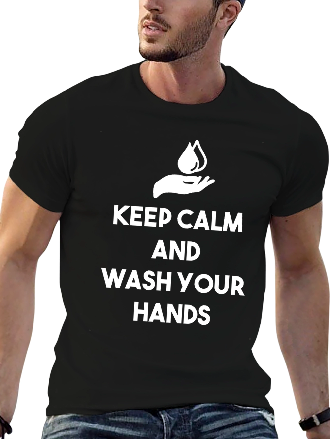Keep Calm and Wash Your Hands Tee