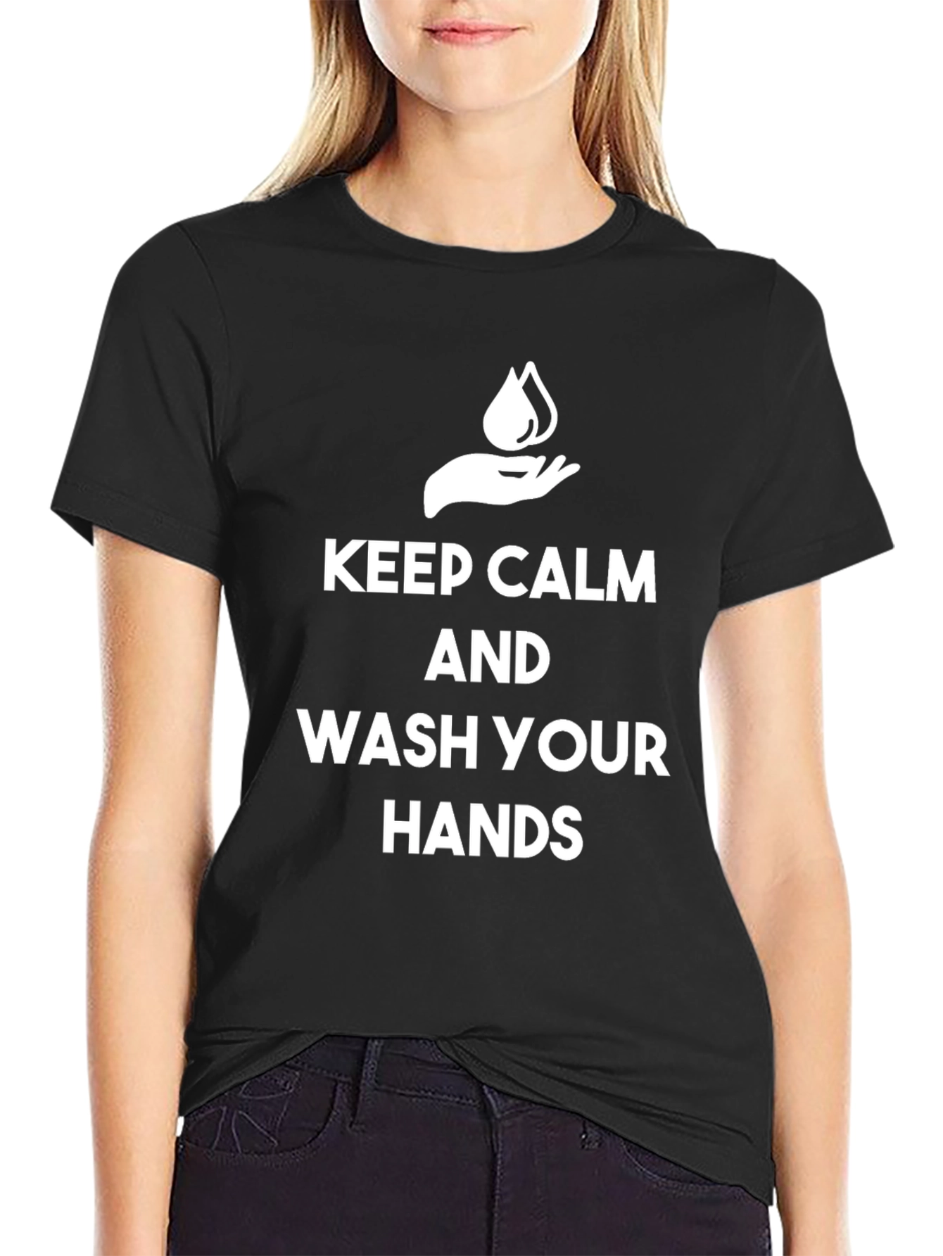 Keep Calm and Wash Your Hands Tee