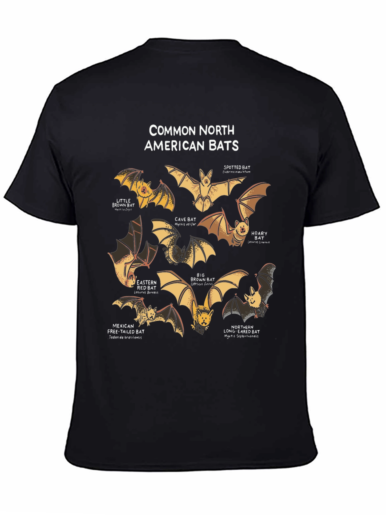 Common North American Bats T-Shirt