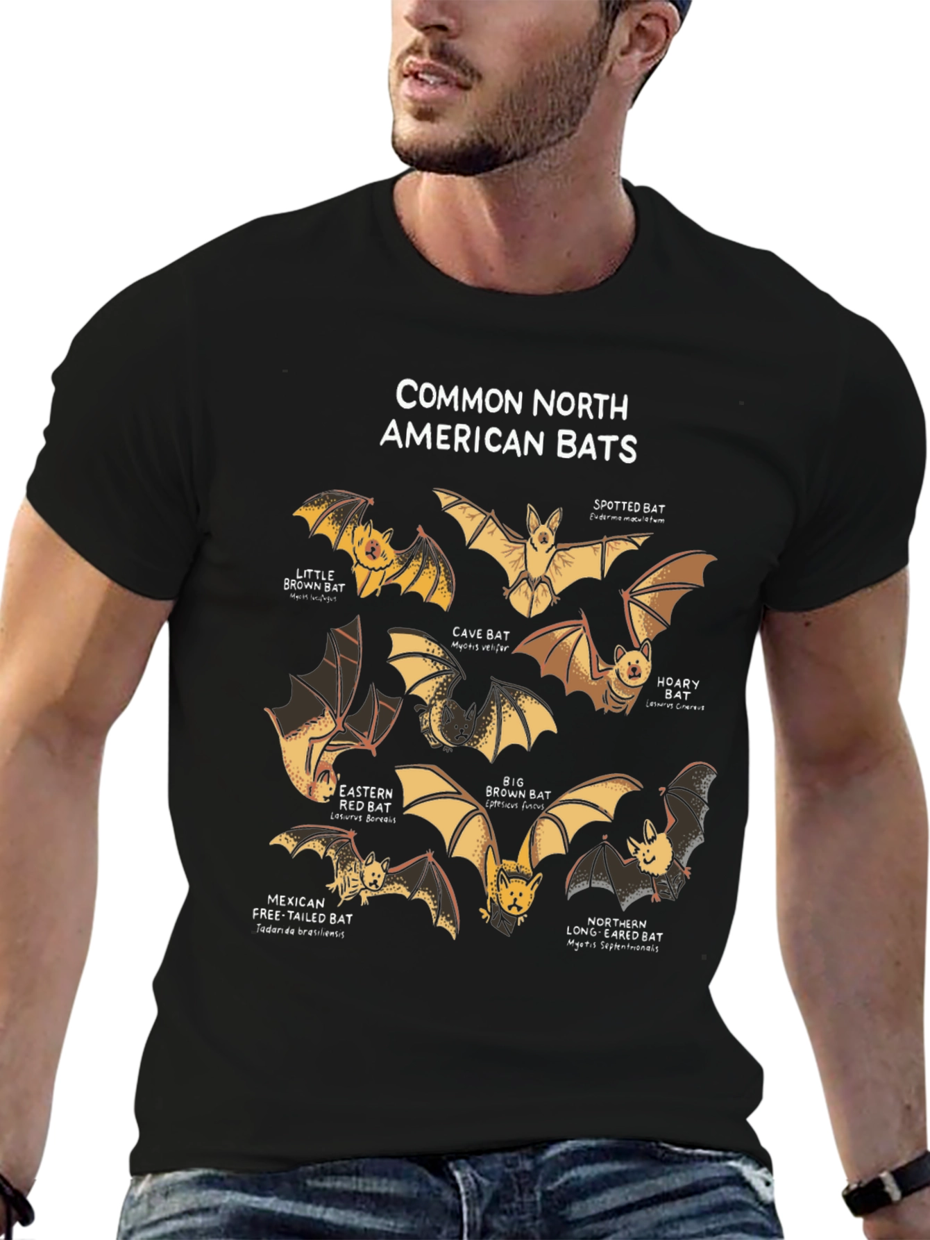 Common North American Bats T-Shirt