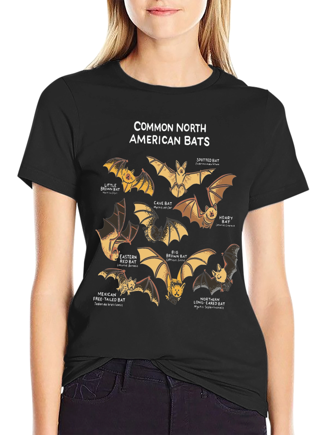 Common North American Bats T-Shirt