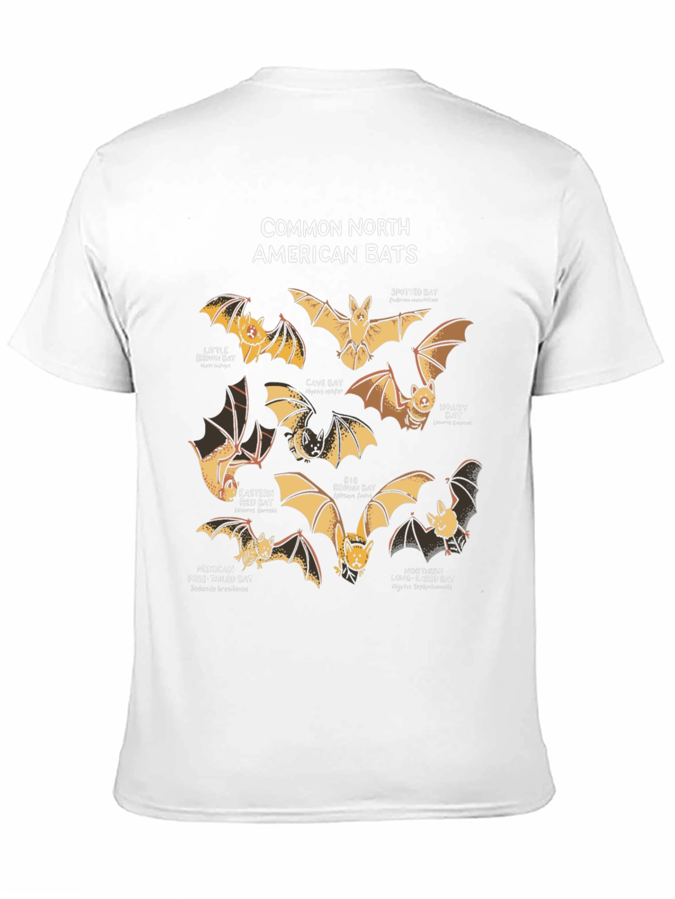 Common North American Bats T-Shirt