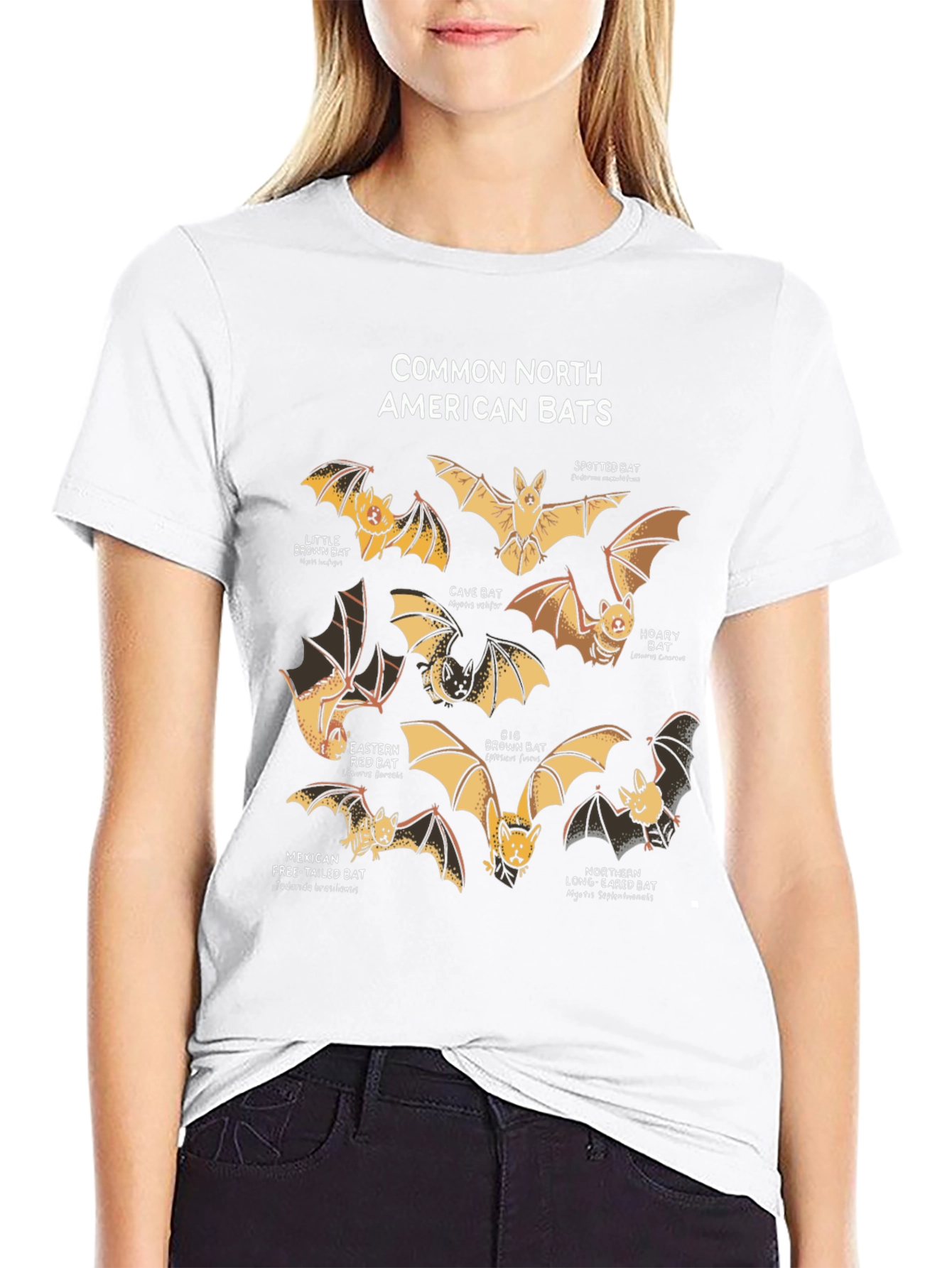 Common North American Bats T-Shirt