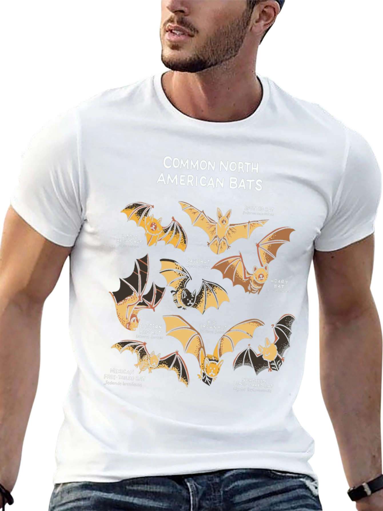 Common North American Bats T-Shirt