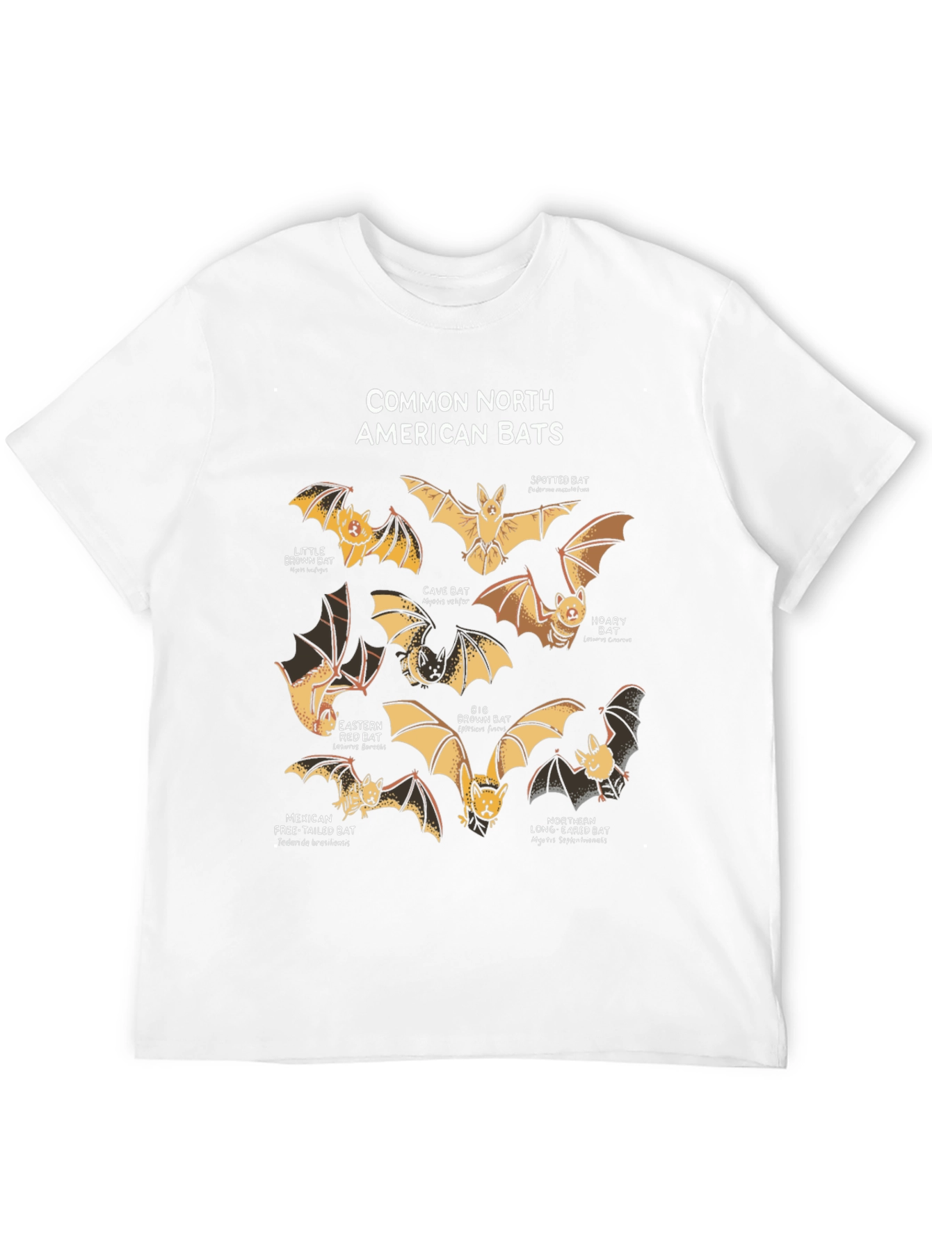 Common North American Bats T-Shirt