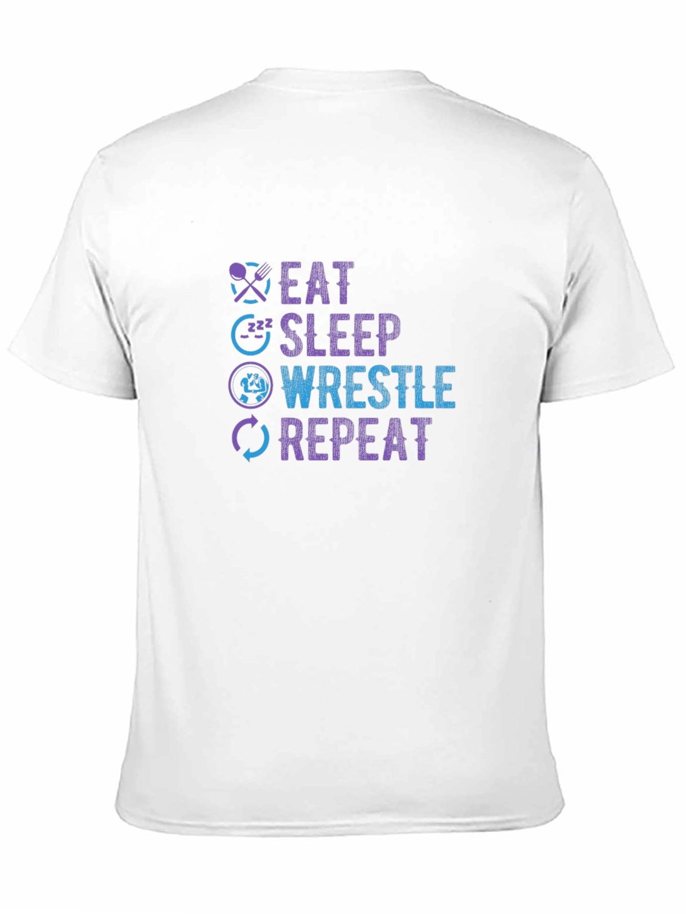 Eat Sleep Wrestle Repeat T-Shirt