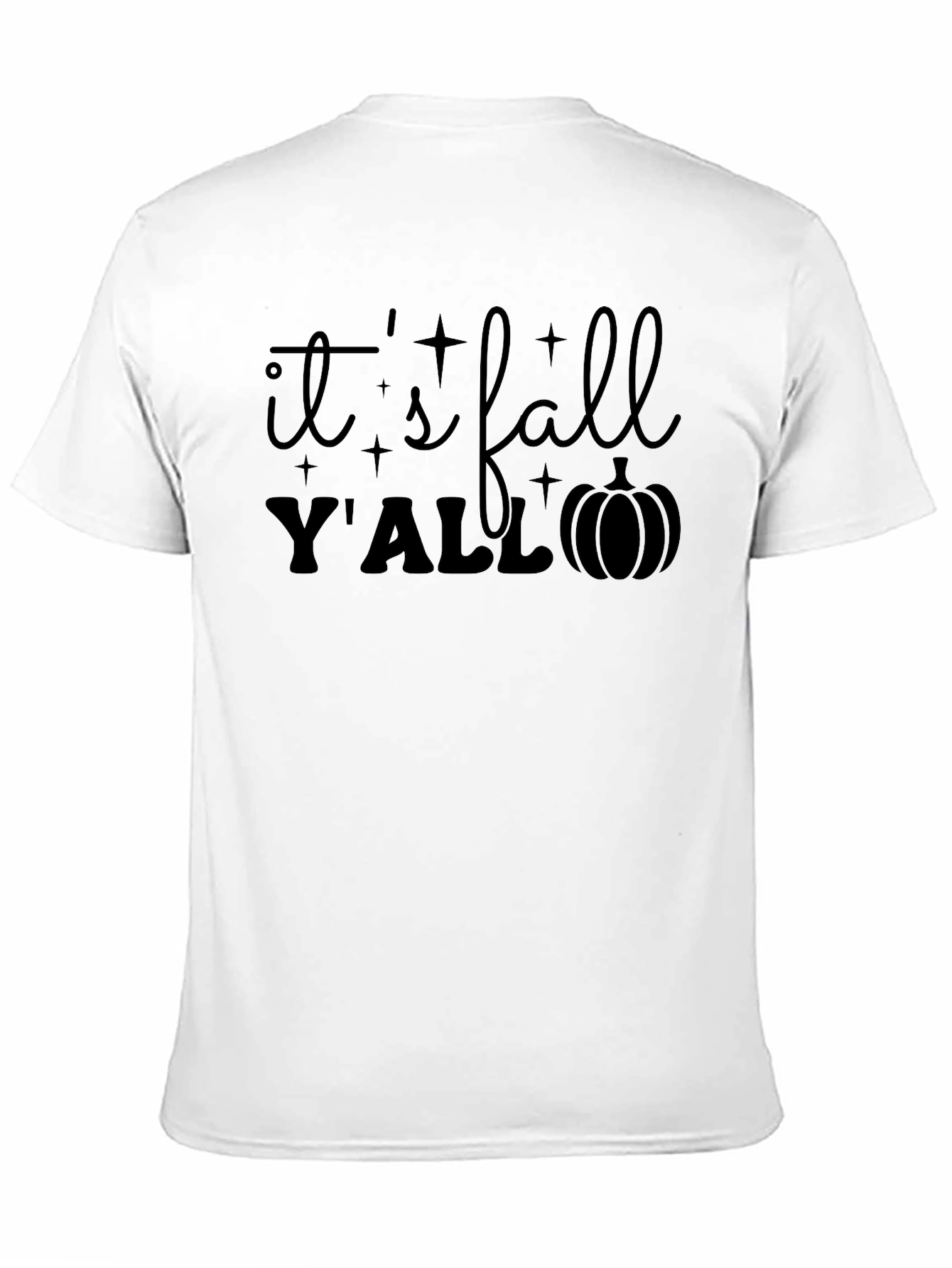 Its Fall Yall Graphic Tee - Trendy Autumn Apparel