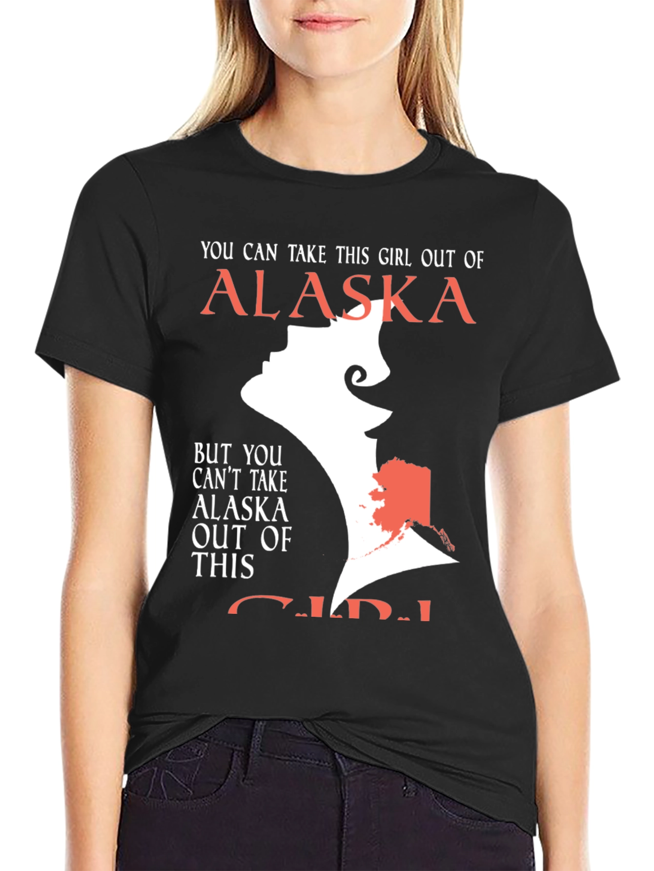 Alaska Girl T-Shirt - Show Your State Pride!