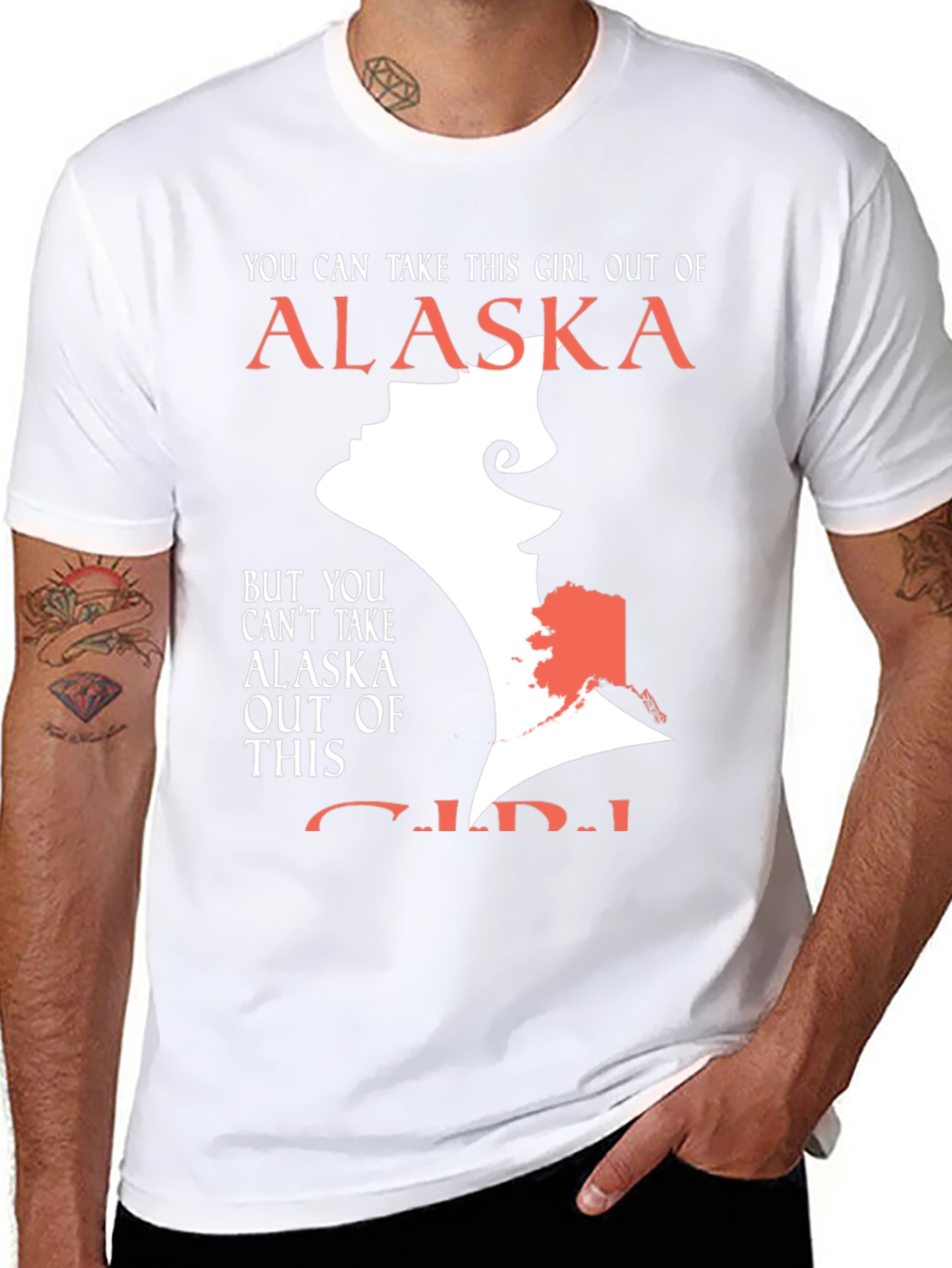 Alaska Girl T-Shirt - Show Your State Pride!