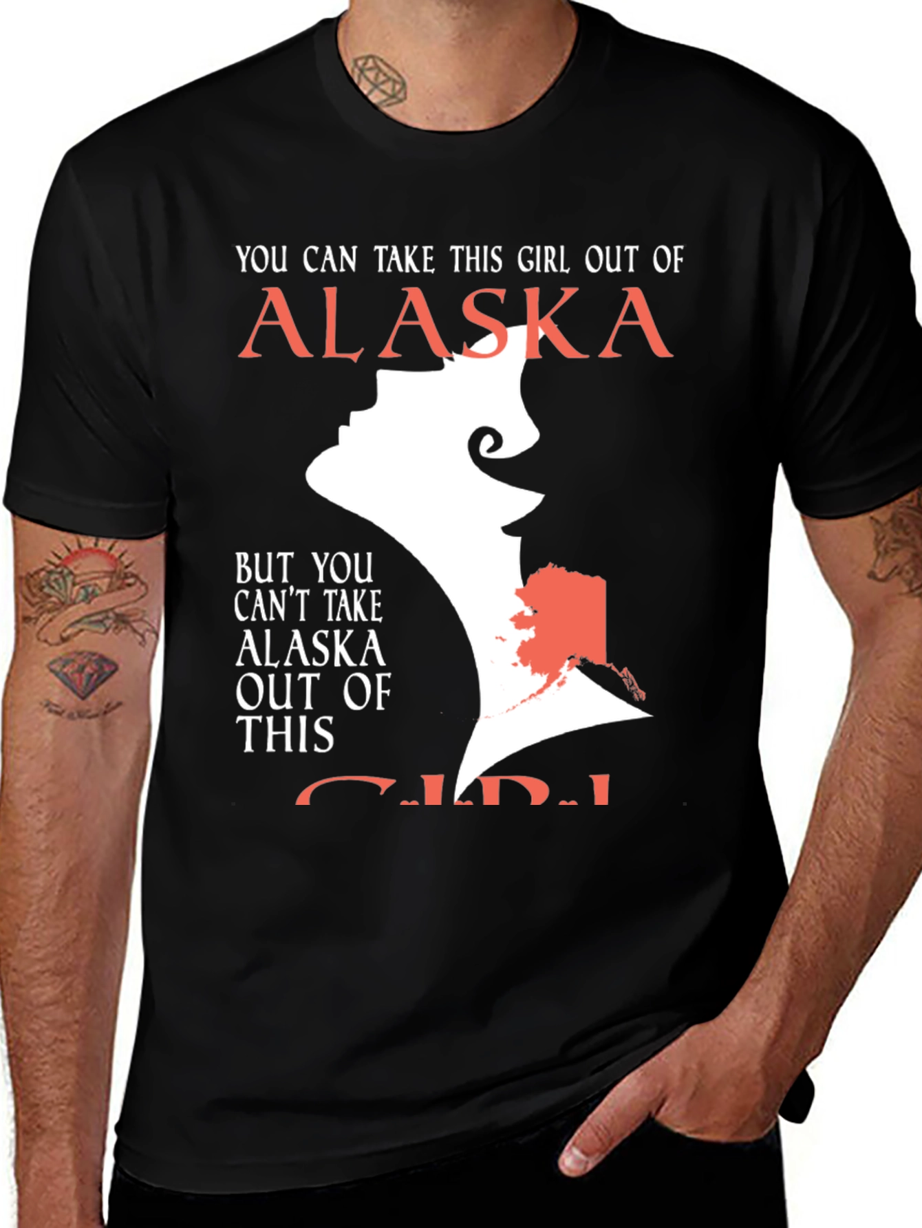 Alaska Girl T-Shirt - Show Your State Pride!