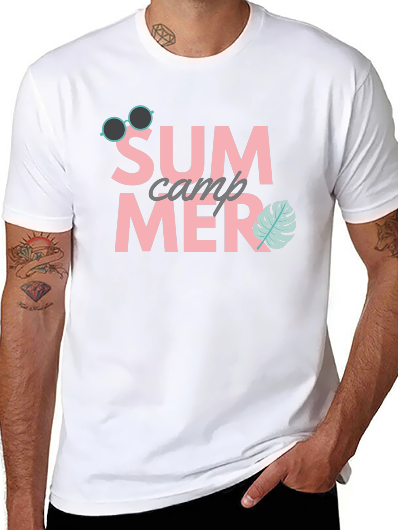 Summer Camp T-Shirt - Cool Graphic Tee