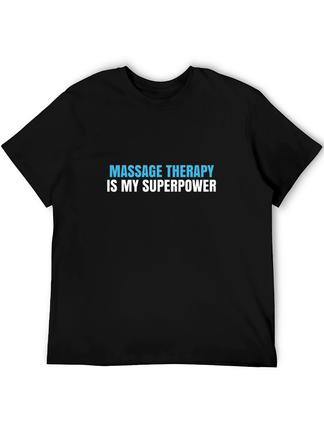Massage Therapy Superpower T-Shirt - Black
