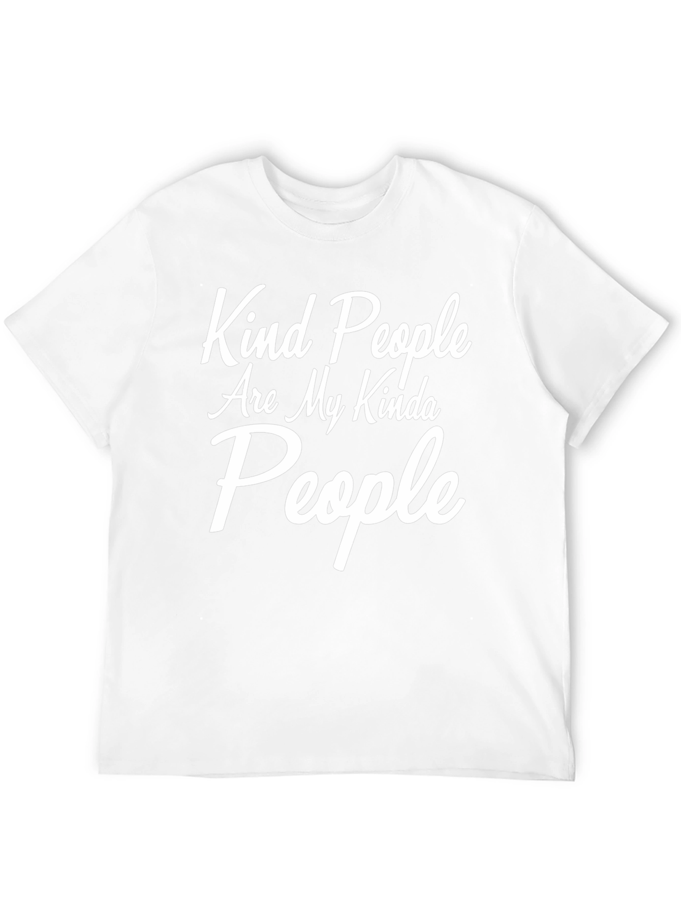 Kind People Graphic Tee - Soft Black T-Shirt