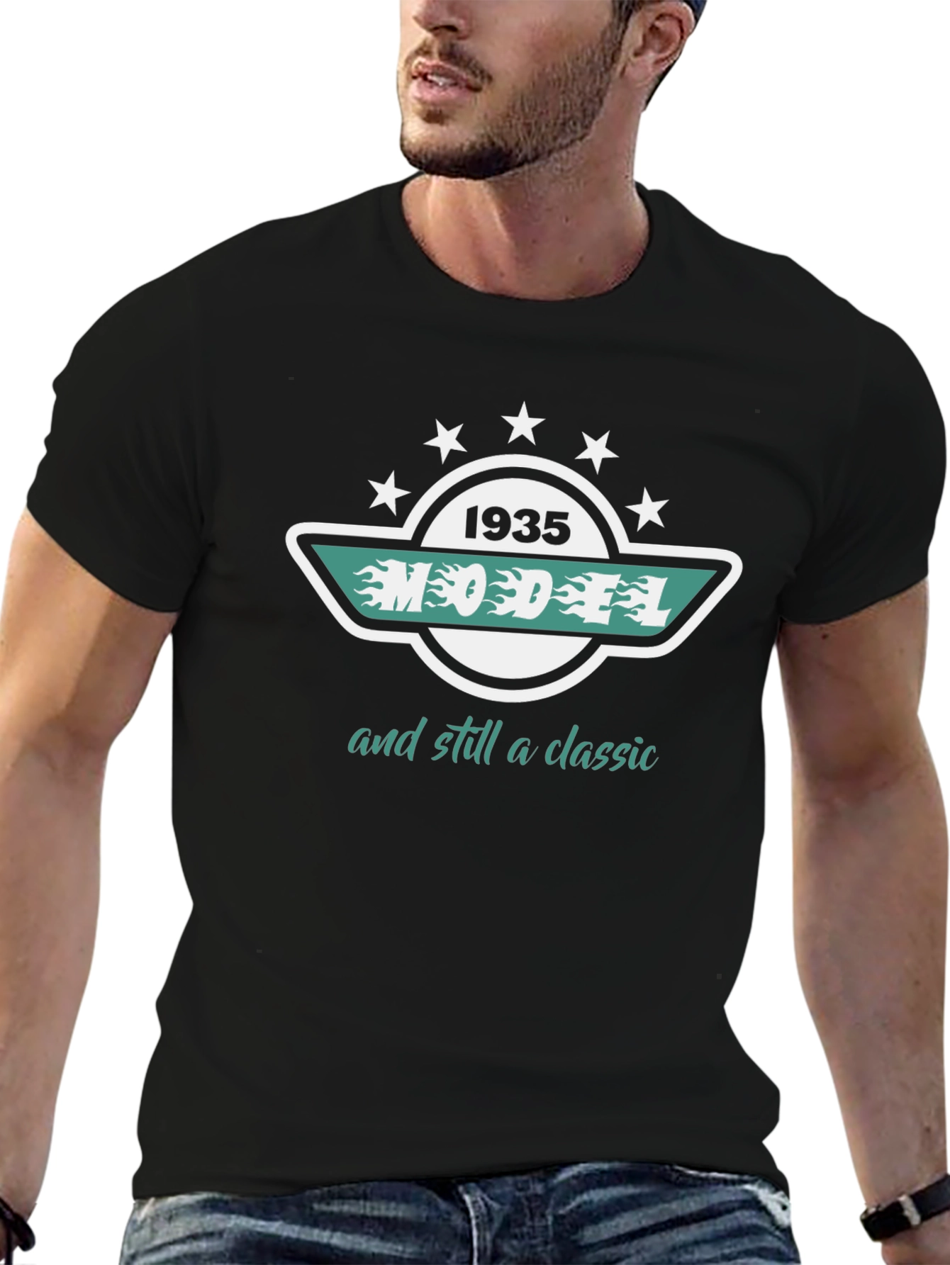 1935 Model Classic Black T-Shirt