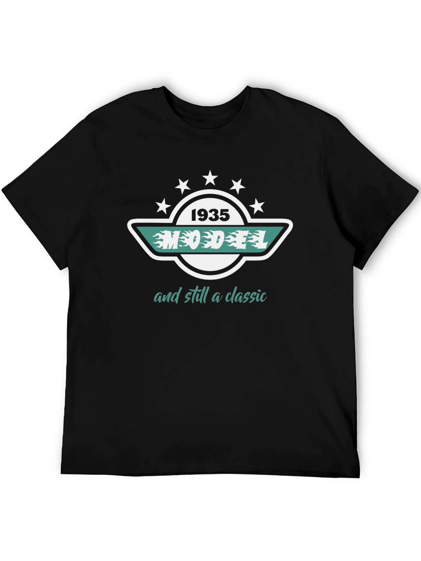 1935 Model Classic Black T-Shirt
