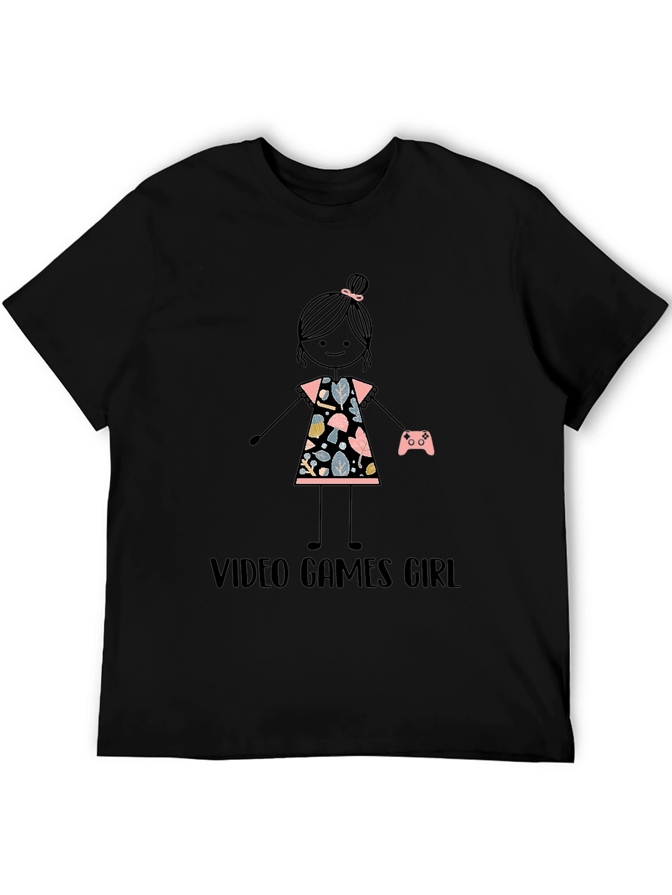 Video Games Girl Graphic T-Shirt