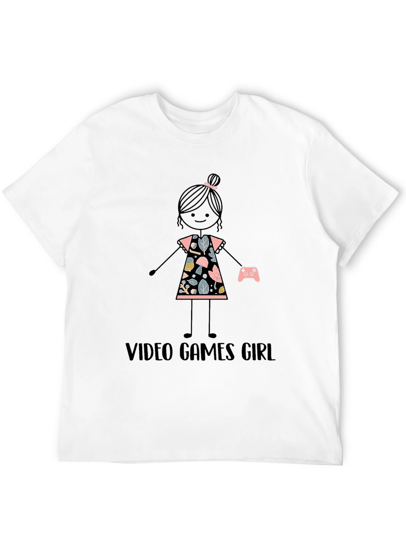 Video Games Girl Graphic T-Shirt