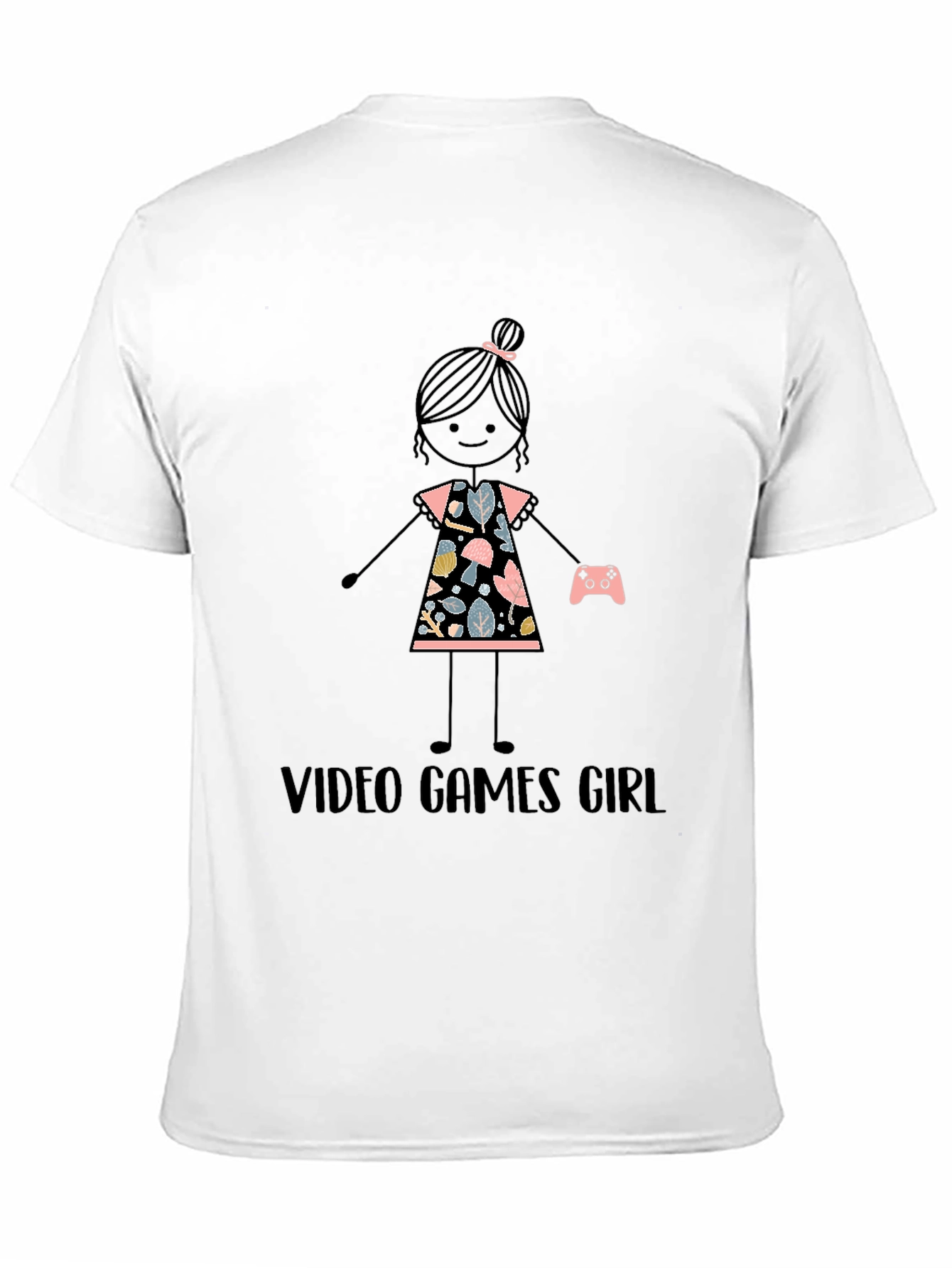 Video Games Girl Graphic T-Shirt