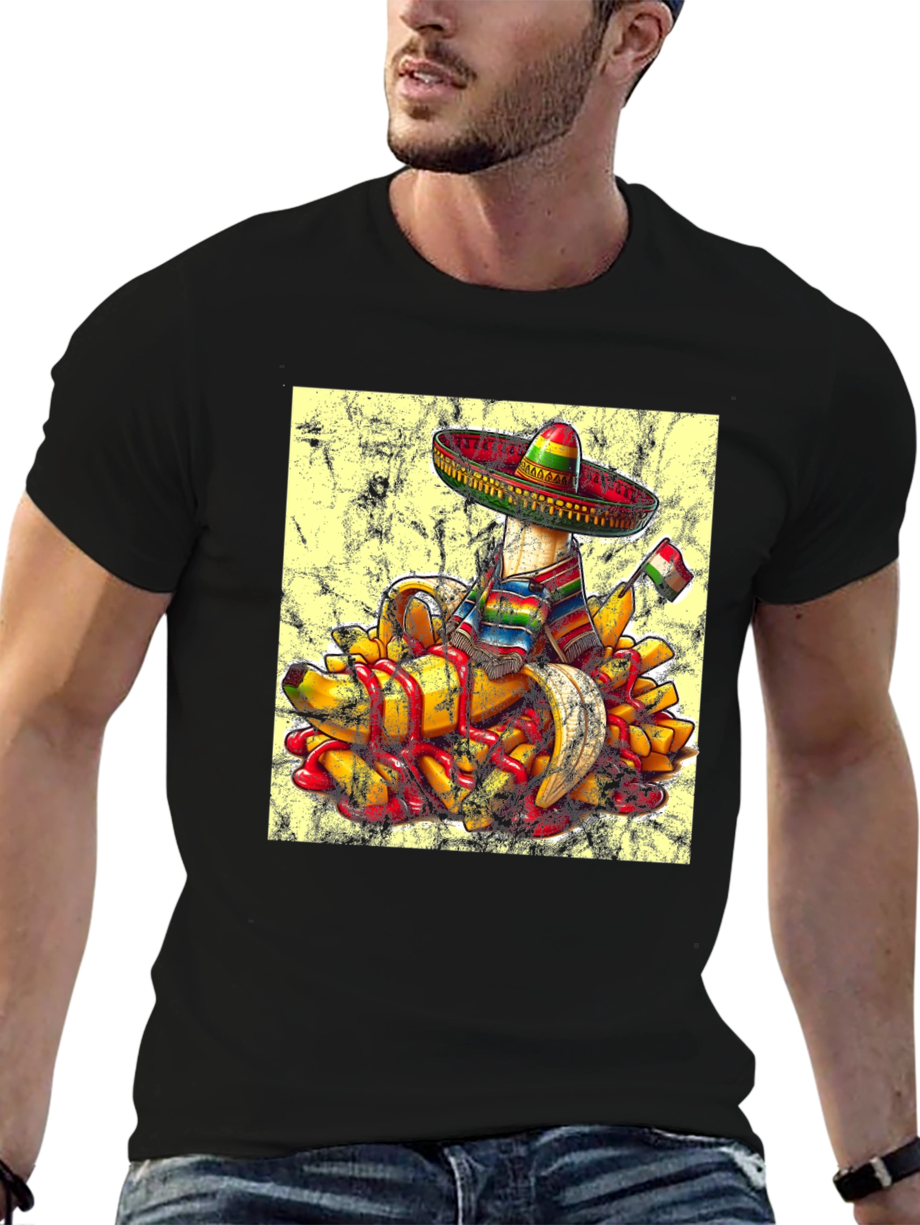 Humorous Mexican Food Graphic Tee