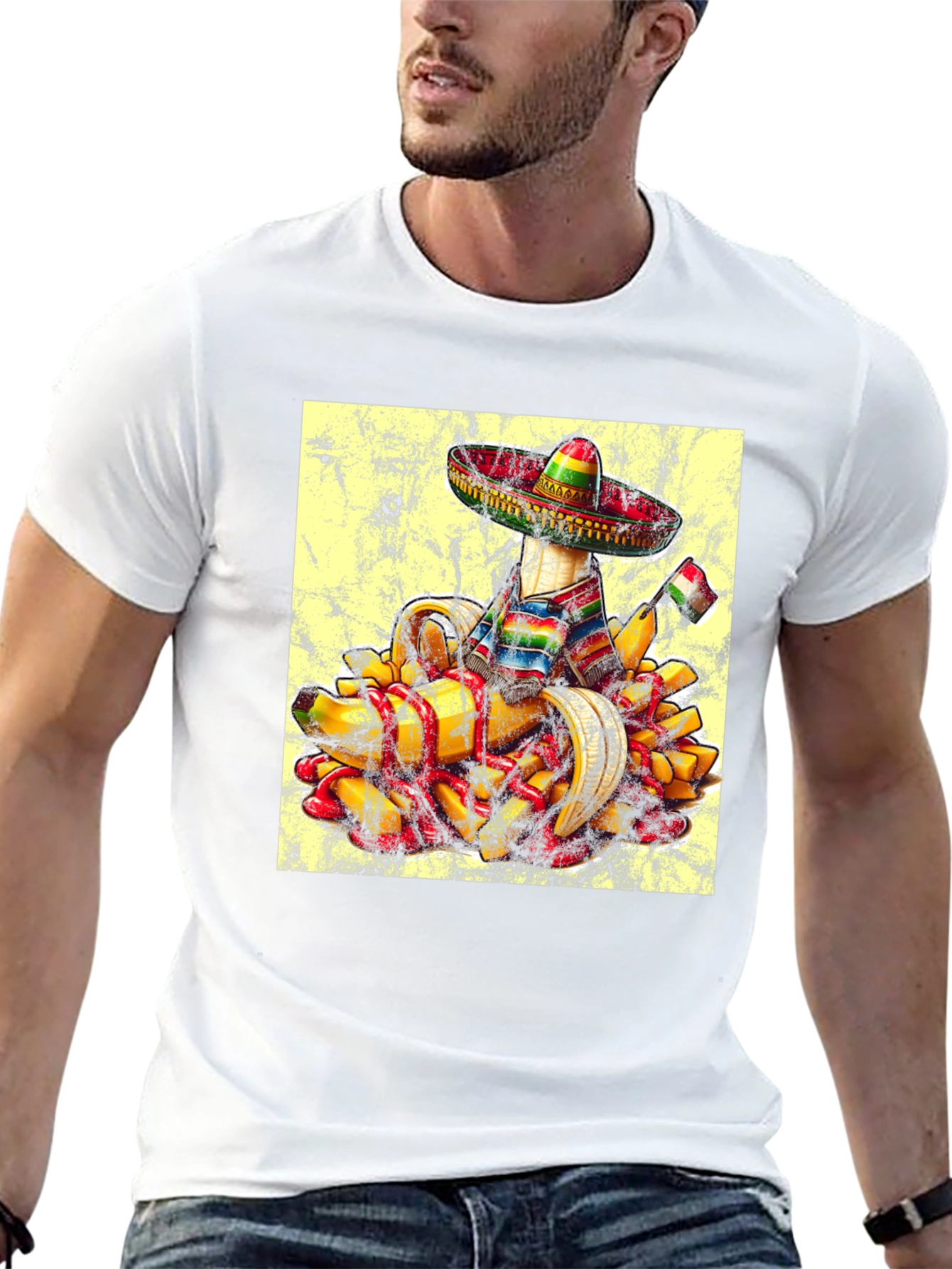 Humorous Mexican Food Graphic Tee