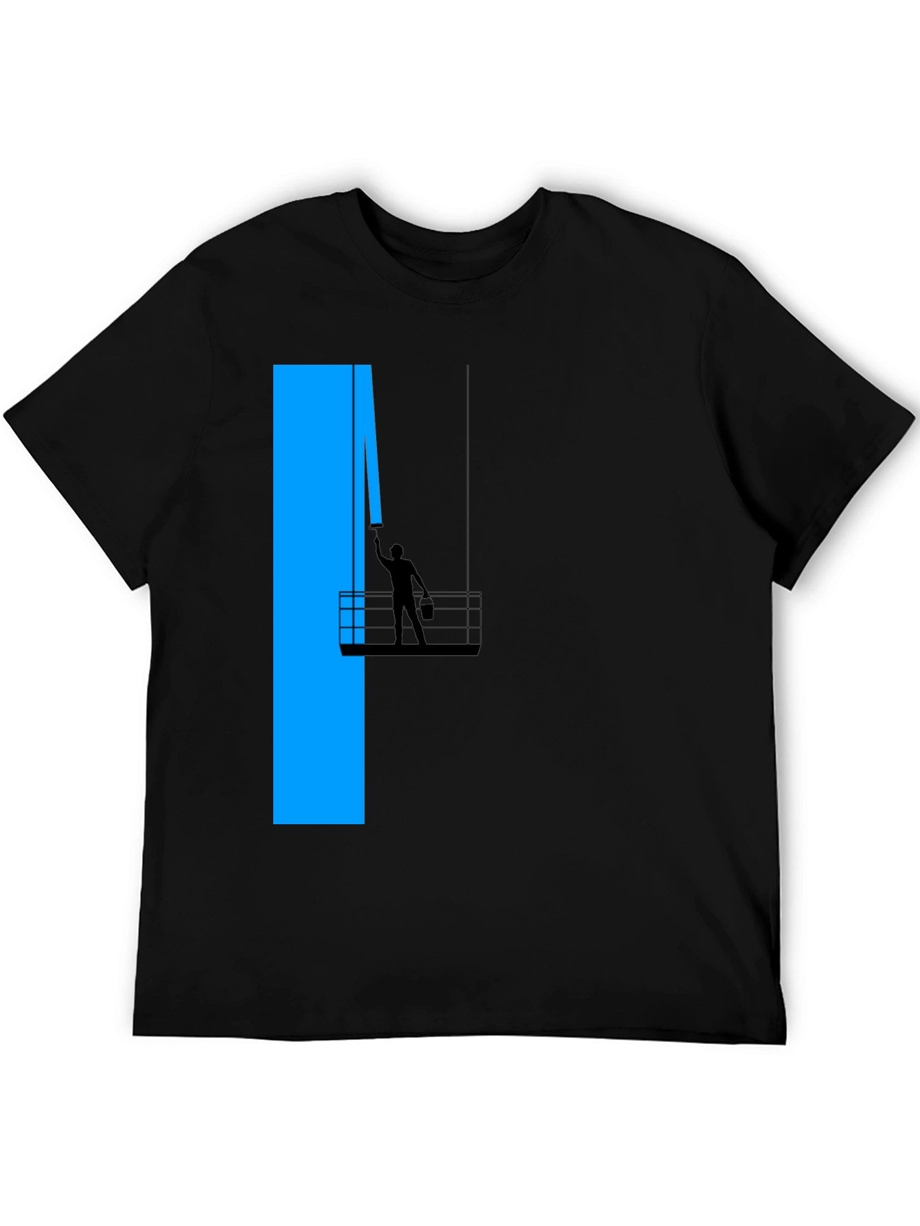 Painter T-Shirt - Abstract Building Art