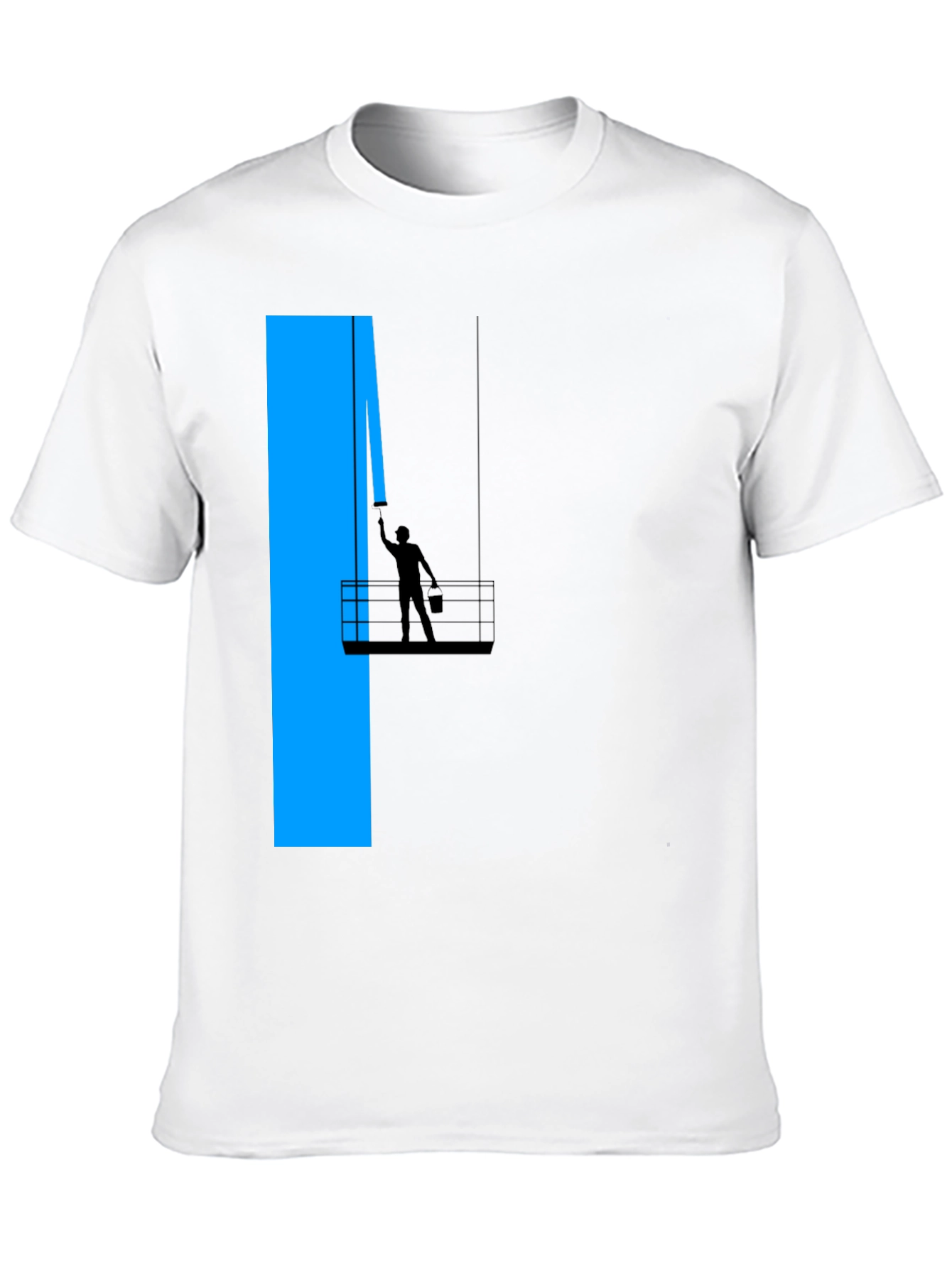 Painter T-Shirt - Abstract Building Art