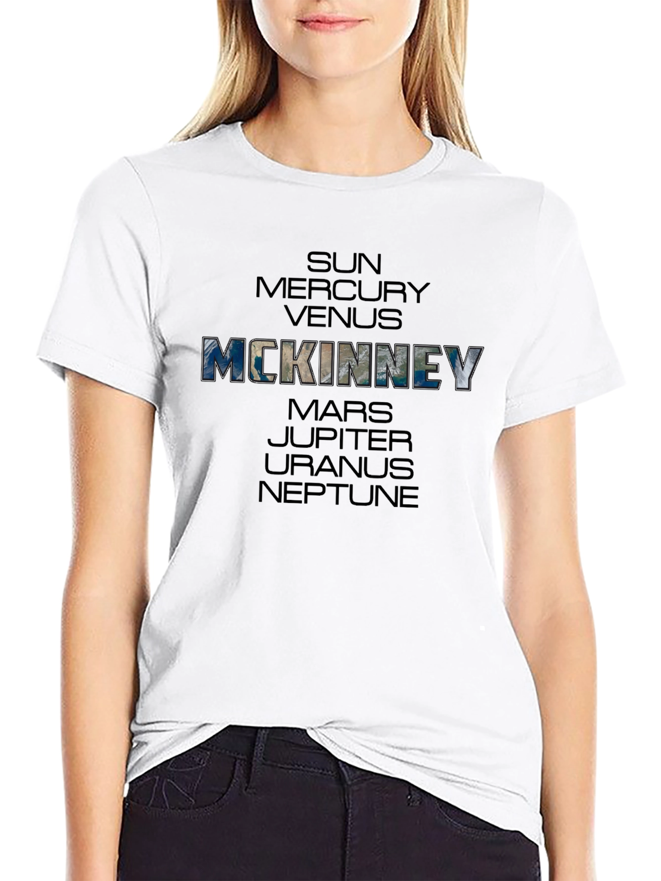 McKinney Planet T-Shirt - Space Fan Apparel