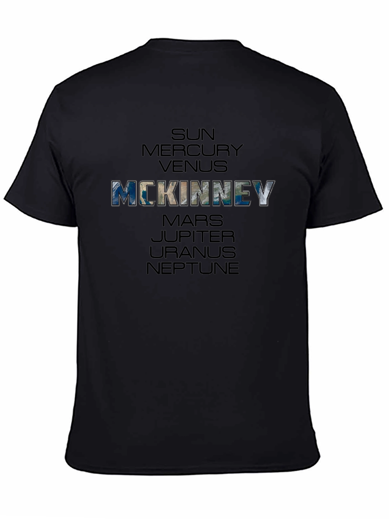 McKinney Planet T-Shirt - Space Fan Apparel