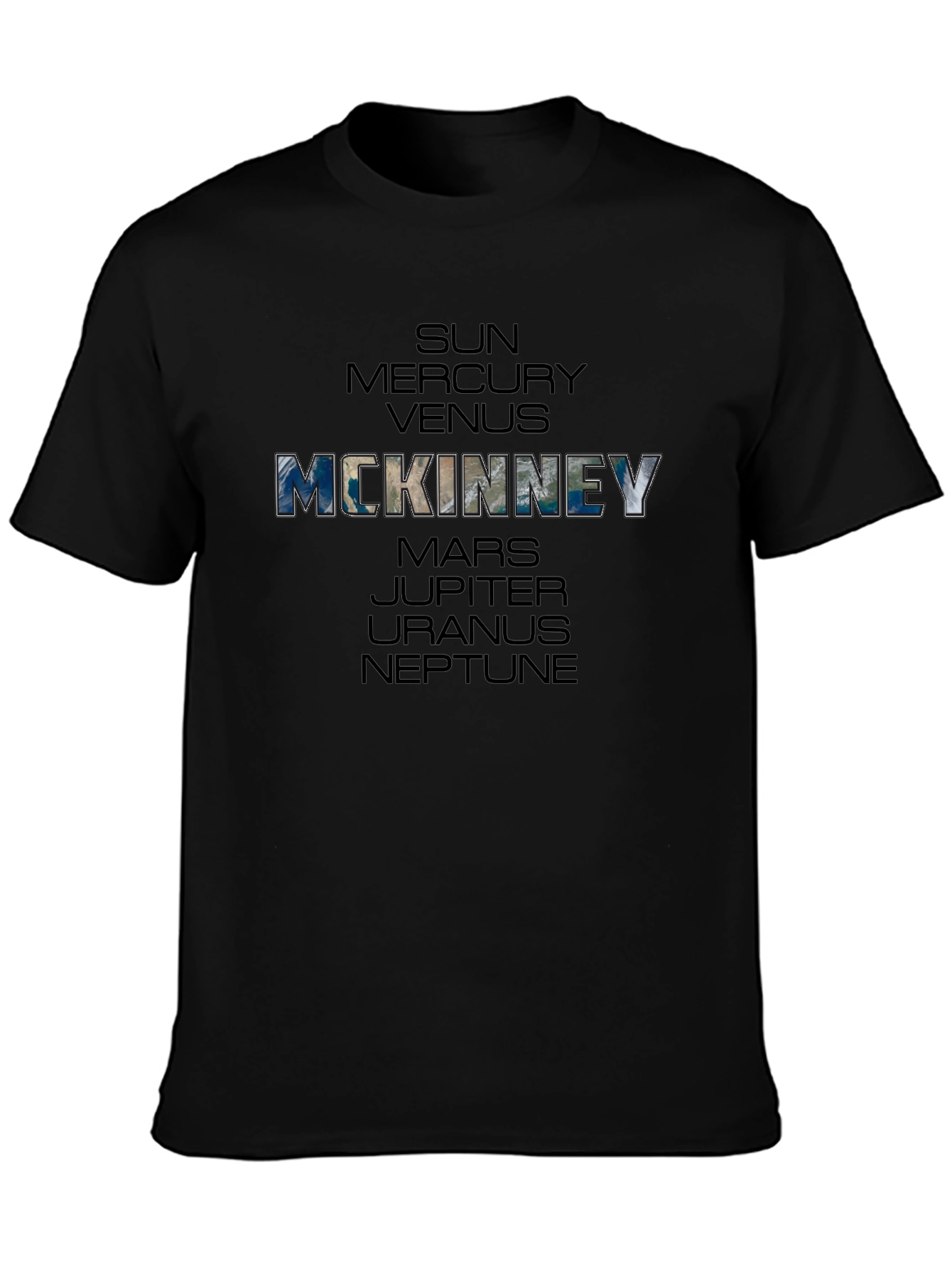 McKinney Planet T-Shirt - Space Fan Apparel