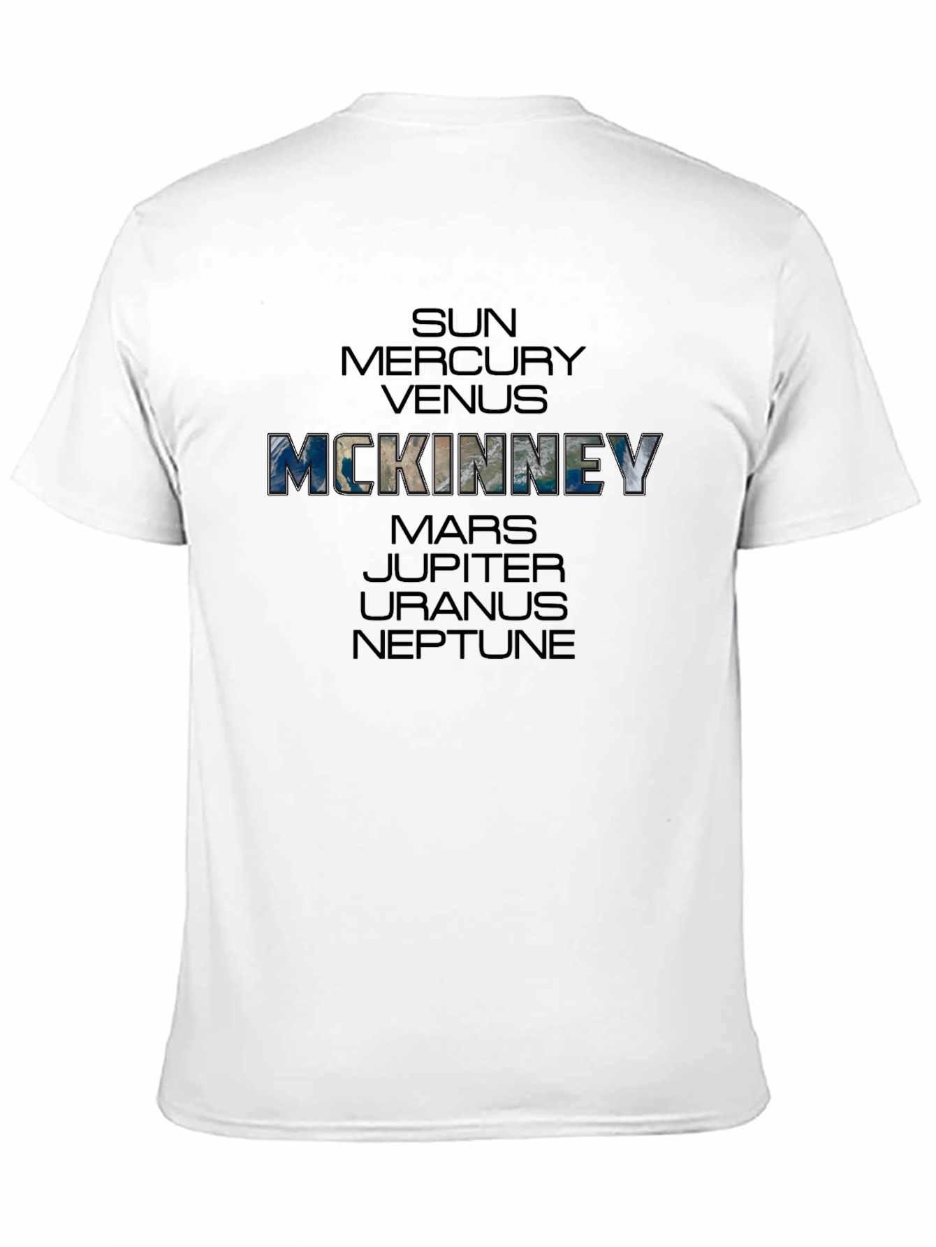 McKinney Planet T-Shirt - Space Fan Apparel