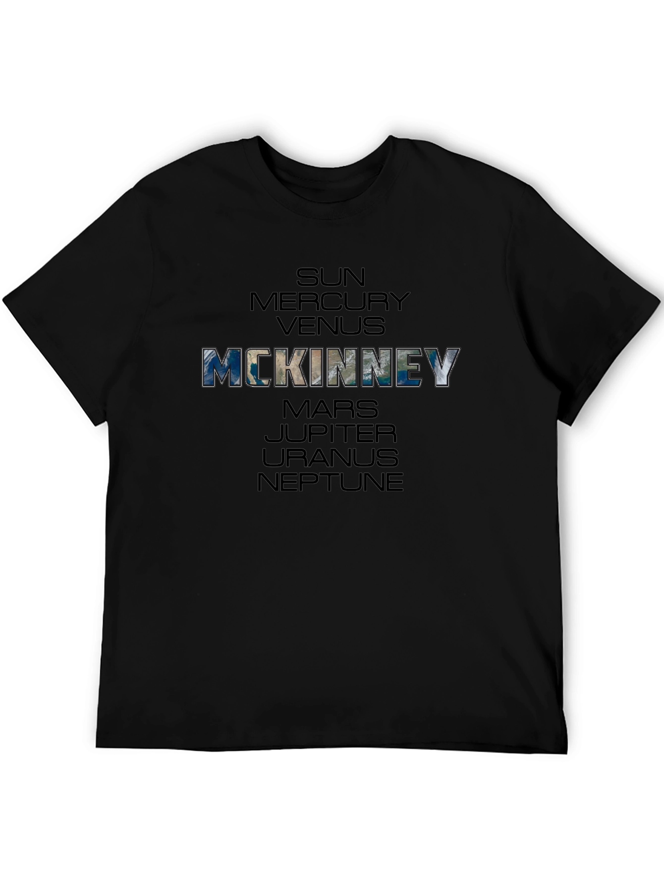 McKinney Planet T-Shirt - Space Fan Apparel