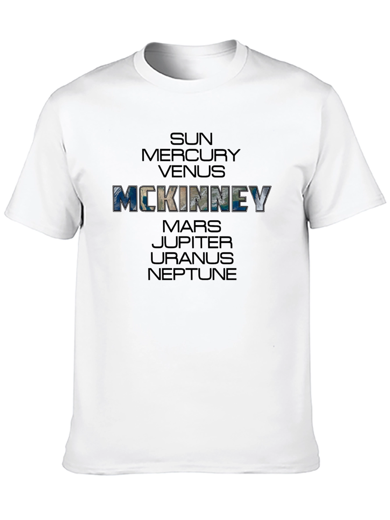 McKinney Planet T-Shirt - Space Fan Apparel
