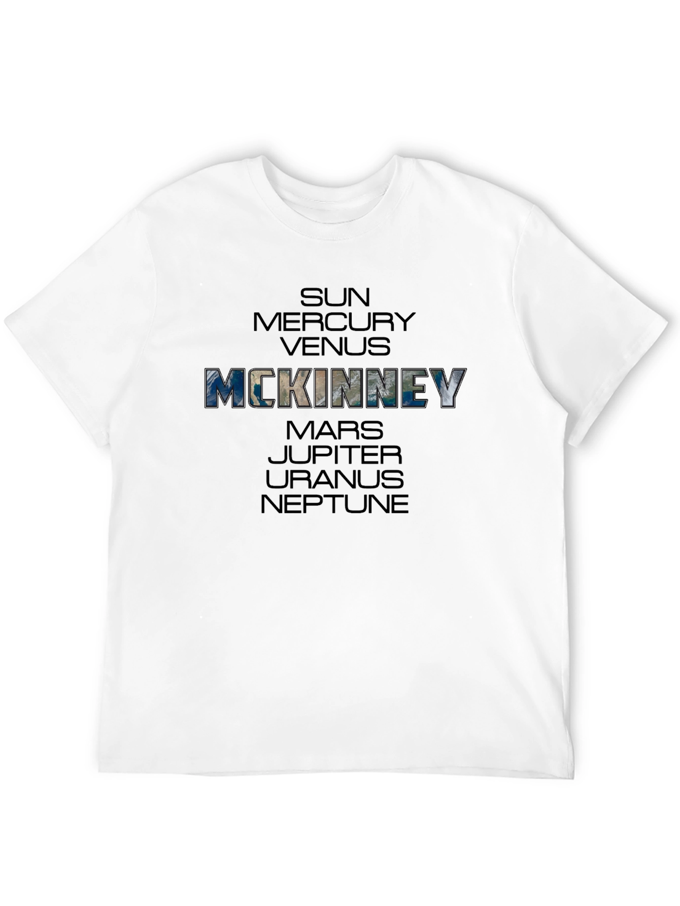 McKinney Planet T-Shirt - Space Fan Apparel